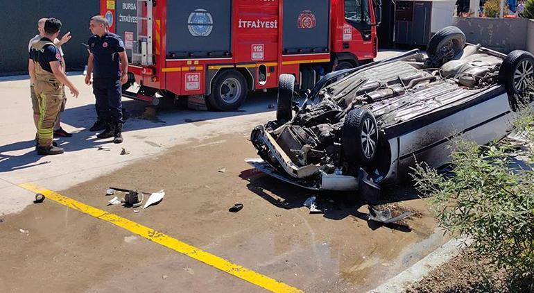 Duvara çarpıp takla atan otomobilden emekleyerek çıkıp kaçmıştı Gerçek ortaya çıktı