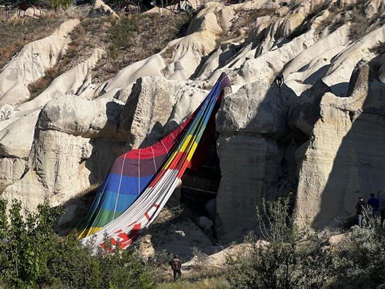 Kapadokyada faciadan dönüldü:  Balon pilotu 20 kişinin hayatını kurtardı