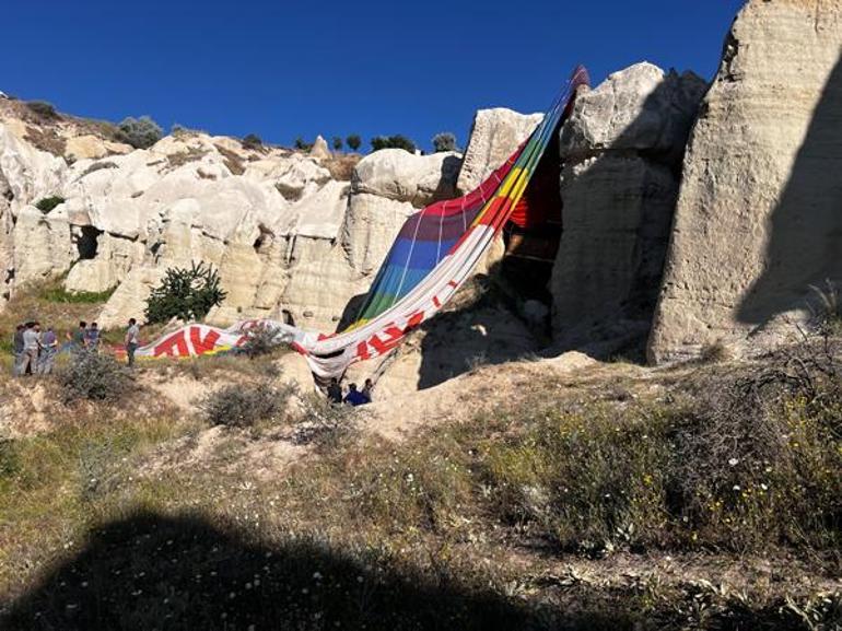 Kapadokyada faciadan dönüldü:  Balon pilotu 20 kişinin hayatını kurtardı