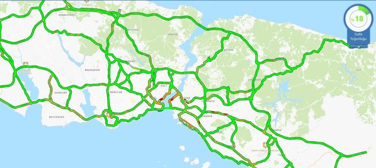 Tatilciler dönüş yolunda! İşte trafiğin yoğun ve akıcı olduğu bölgeler... Tatilciler geri dönüş yolunda! İşte trafiğin yoğun ve akıcı olduğu bölgeler... - 3. Resim