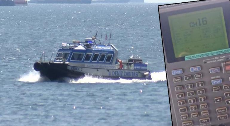 İstanbulda tekne battı 8 kişi kurtarıldı