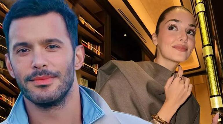 Hande Erçel ve Barış Arduç sete çıktı Birlikte ilk fotoğraf geldi