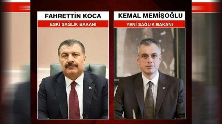 Son dakika: Sağlık Bakanı Fahrettin Kocanın yerine Kemal Memişoğlu bakanlığa getirildi
