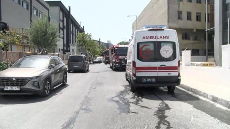 İstanbulda korkutan yangın Şehrin birçok noktasından görüldü