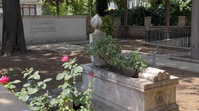 İstanbulun göbeğinde şok görüntü Güpegündüz şehit mezarını kazdı ‘1453’ detayı...