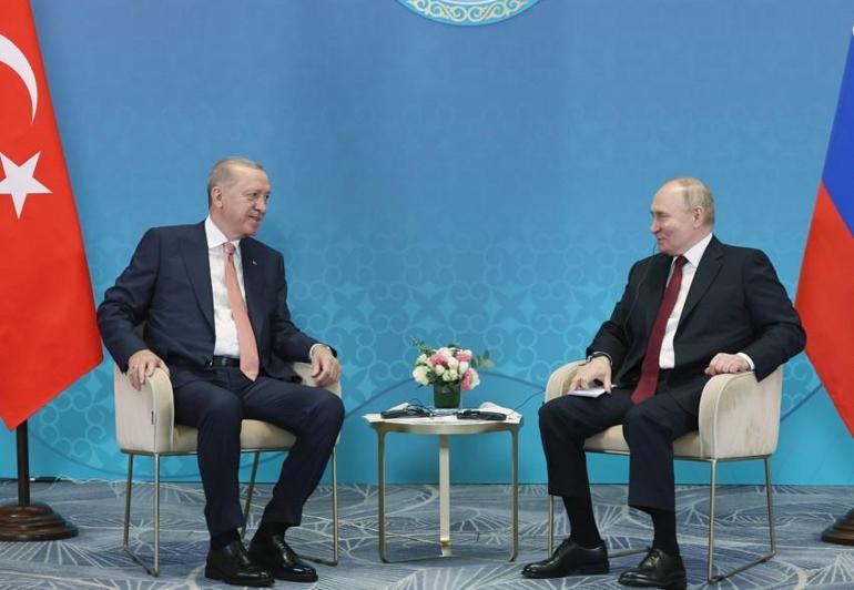 Erdoğan, Putin ile görüştü İlk hedef Akkuyuyu devreye almak