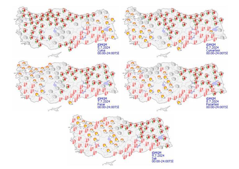 Meteoroloji saat verip uyardı İstanbul dahil 14 kentte alarm: Sağanak ve dolu geliyor