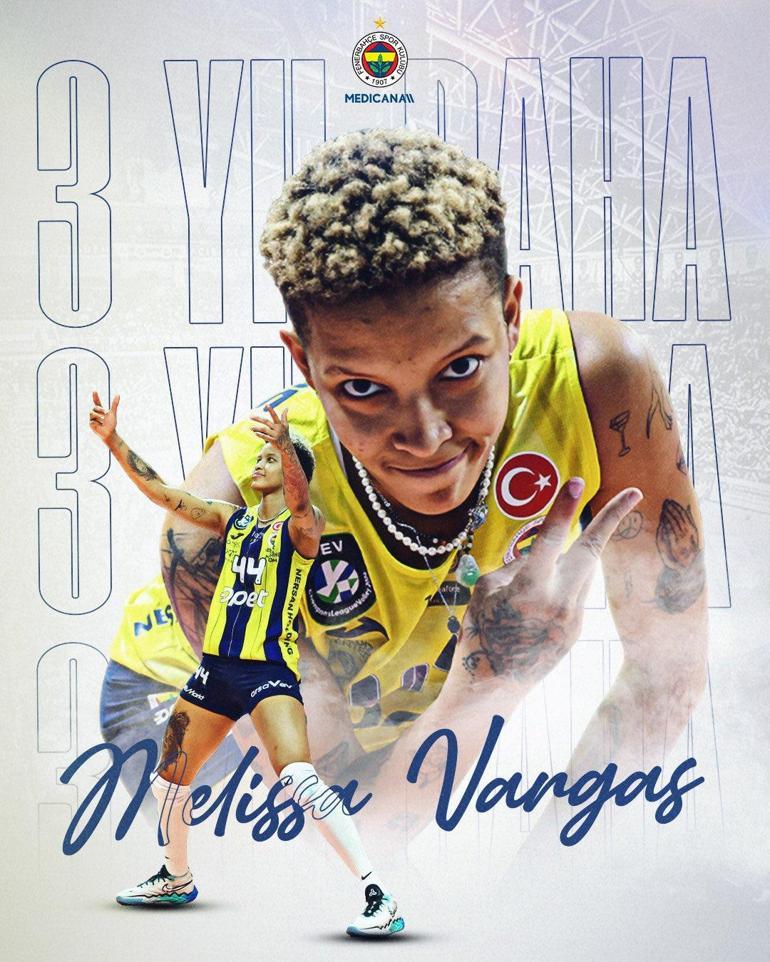 Fenerbahçe 4 imzayı resmen açıkladı Melissa Vargas Çine gidecek mi Belli oldu