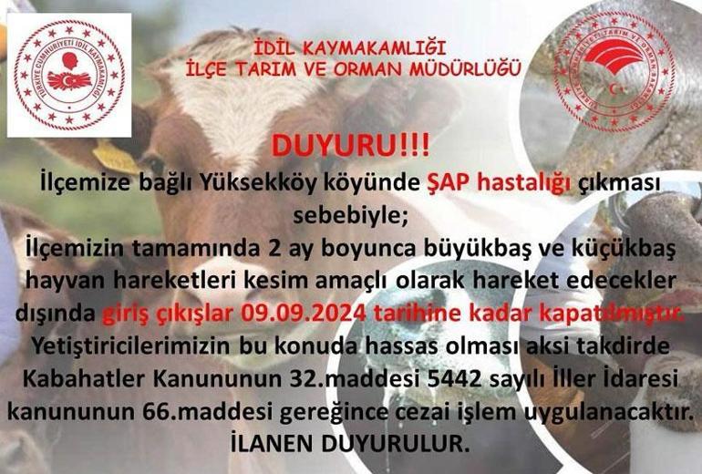 İlçe diken üstünde Giriş ve çıkışlar yasaklandı