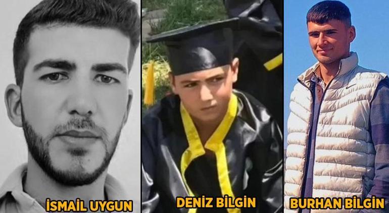 Gölette boğulan 2si kardeş 3 kişi gözyaşları içinde defnedildi