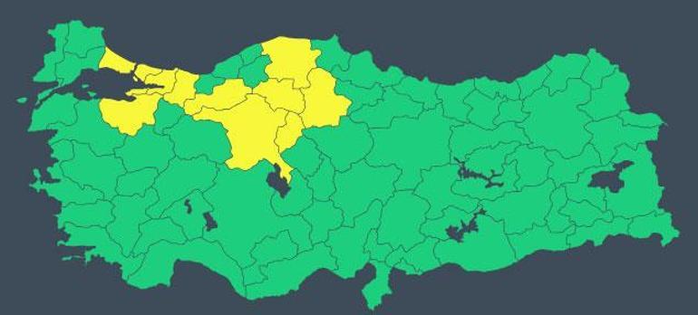 Son dakika: Meteorolojiden İstanbul dahil pek çok kente uyarı Kuvvetli şekilde geliyor