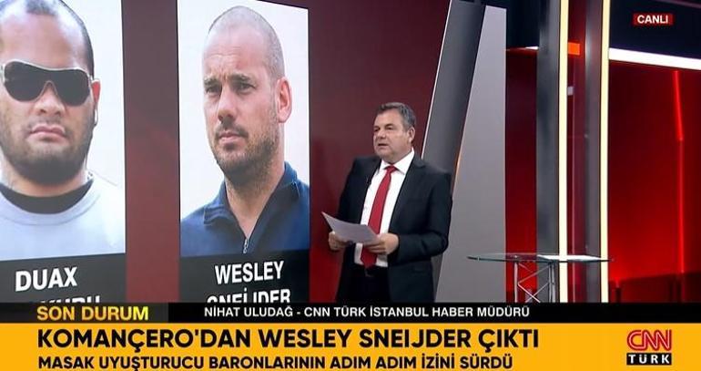 Z Comanchero wyłonił się Wesley Sneijder, a za nim stopniowo pojawił się MASAK