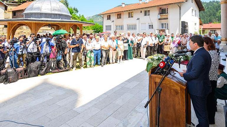 Bakan Tunç, Bosna Hersekte  Sinan Bey Camisinin açılış törenine katıldı