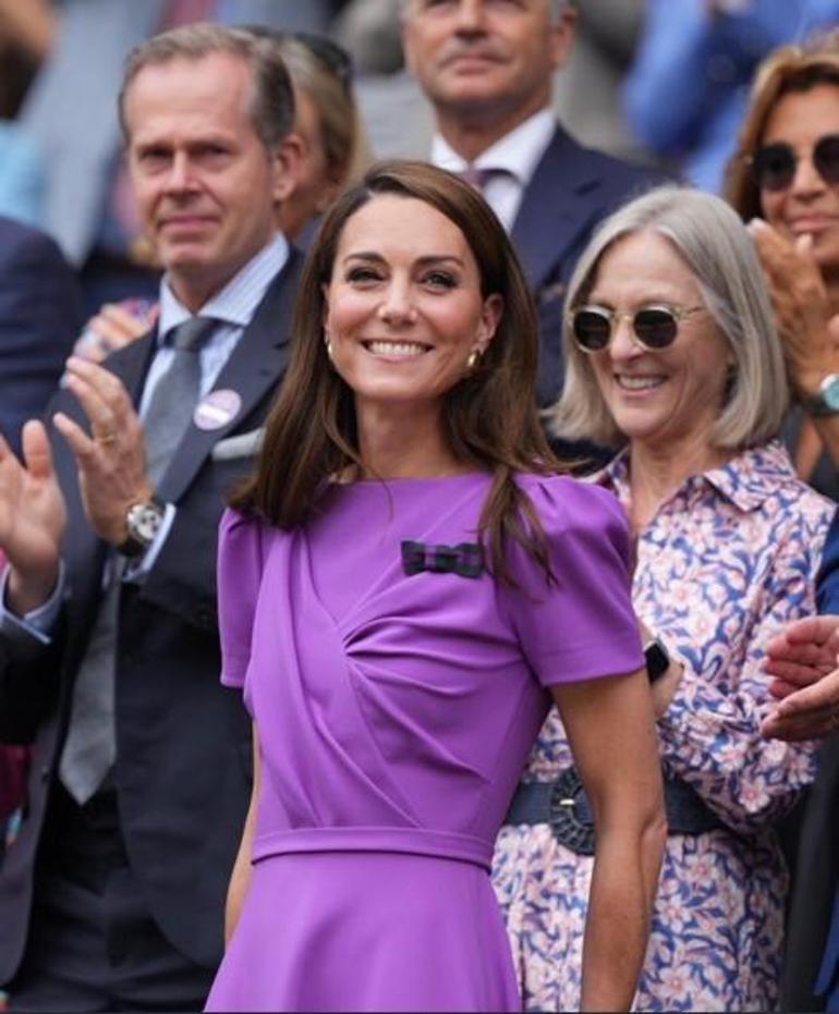 Kanser tedavisi gören Kate Middleton aylar sonra ortaya çıktı Alkışlarla karşılandı