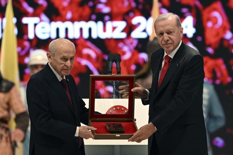 Erdoğan 15 Temmuz Anma Programında açıkladı: Ruhlarını 1 dolara sattılar, affetmeyeceğiz