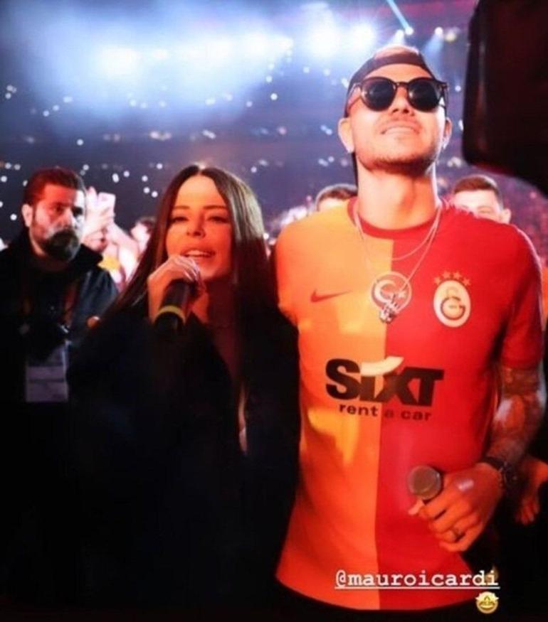 Simge Sağından Mauro Icardi göndermesi Ha gayret, olacak bu iş