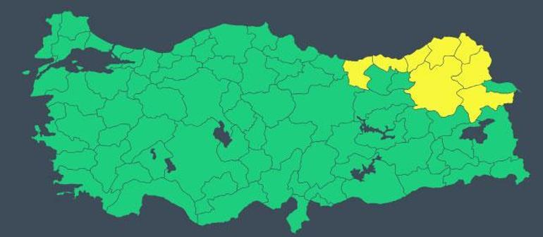 Son dakika... Meteoroloji yeni hava durumu raporunu yayınladı Yüzde 95e ulaşacak