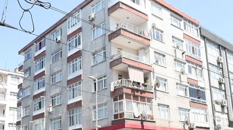 Güngörende 47 yıllık binanın tavan betonu döküldü, midye kabukları ortaya çıktı