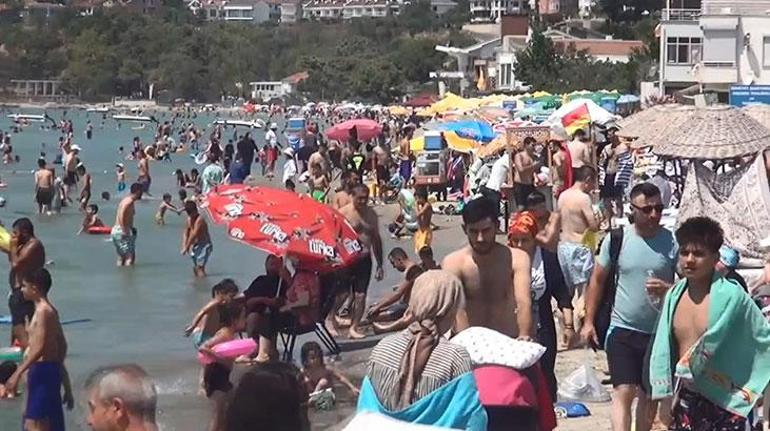 Silivride Kumluk Plajında bir kişi boğulma tehlikesi geçirdi