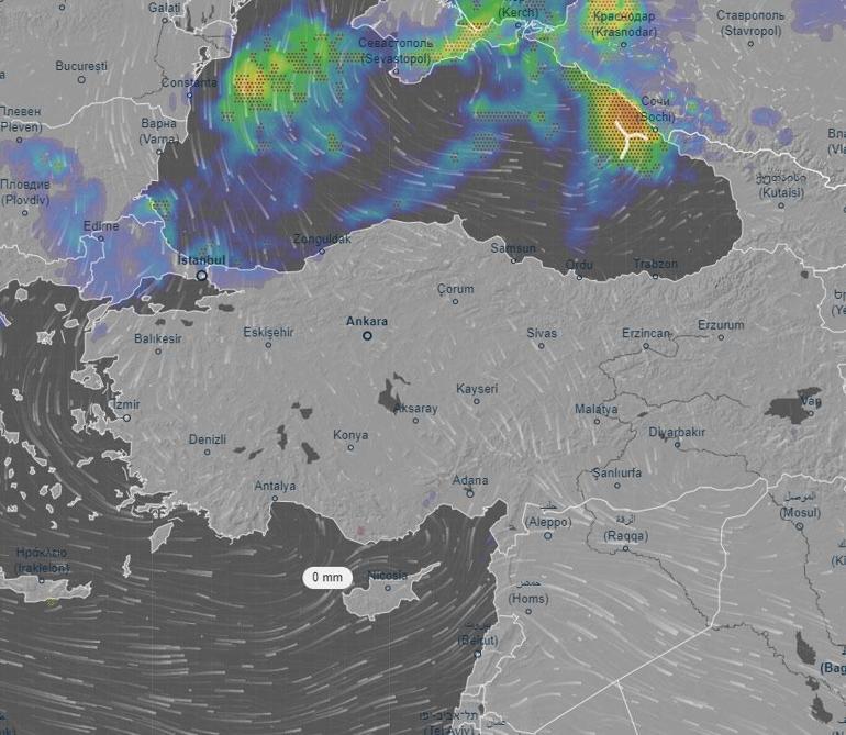 Son dakika... Meteoroloji bugün için saat verdi Sağanak radara girdi