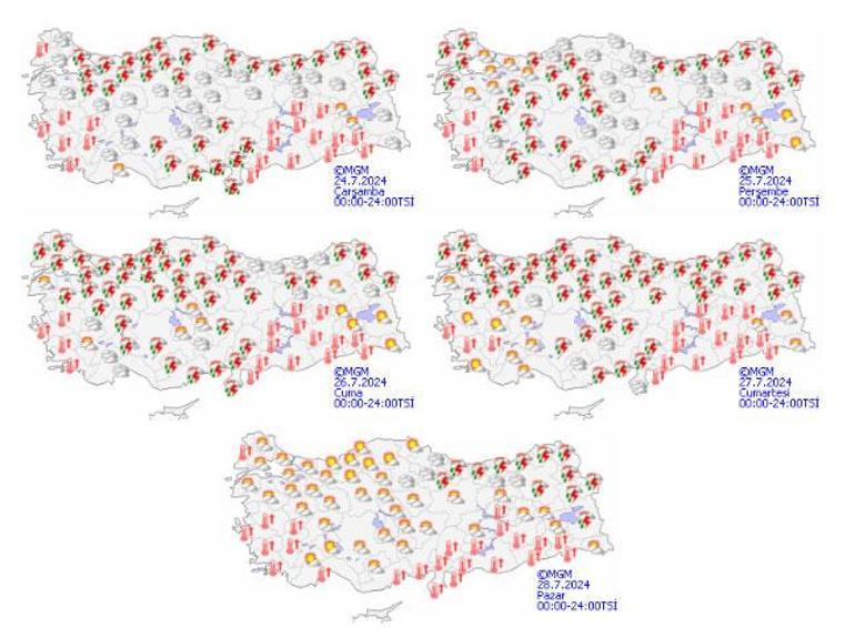 Son dakika... Meteorolojiden 5 kent için sarı uyarı İstanbul dahil birçok il için alarm