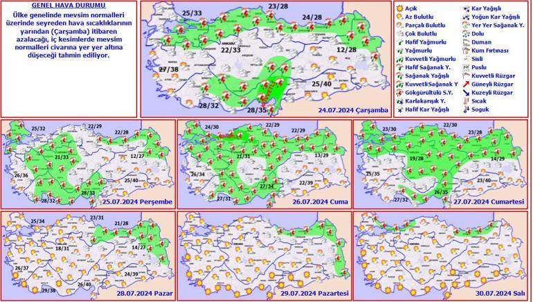 Son dakika... Meteorolojiden 5 kent için sarı uyarı İstanbul dahil birçok il için alarm