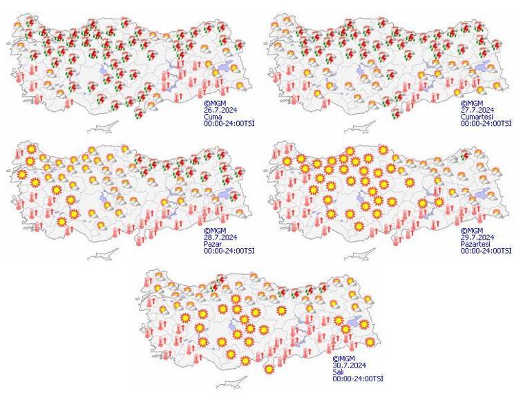 Son dakika... Meteoroloji saat verip uyardı Dolu, sel ve sağanak geliyor: İstanbul, Ankara, Antalya…