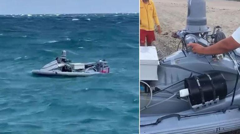 Son dakika... Çatalcada sahilde patlayıcı yüklü jet ski alarmı Ukrayna donanmasına mı ait