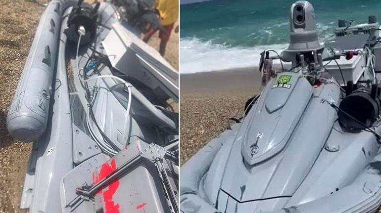 Son dakika... Çatalcada sahilde patlayıcı yüklü jet ski alarmı Ukrayna donanmasına mı ait