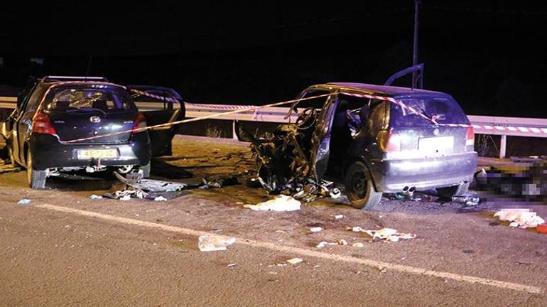 Kayseride korkunç kaza İki otomobil çarpıştı: 2 ölü