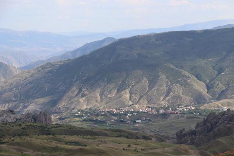 Yer: Erzurum Dağda bir anda ortaya çıktı, görenleri şaşkına çevirdi