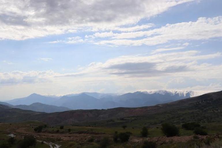 Yer: Erzurum Dağda bir anda ortaya çıktı, görenleri şaşkına çevirdi