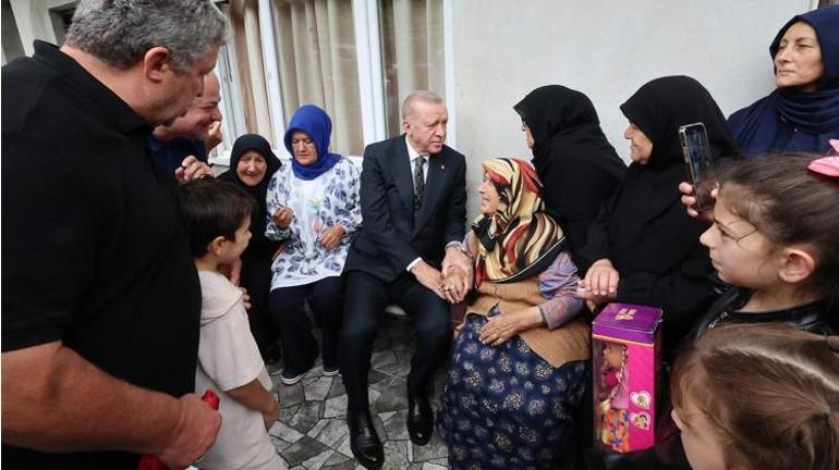 Cumhurbaşkanı Erdoğan Rizede