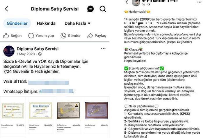 25 bin liraya sahte lisans diploması Dolandırıcılardan e-Devlete de işleniyor iddiası