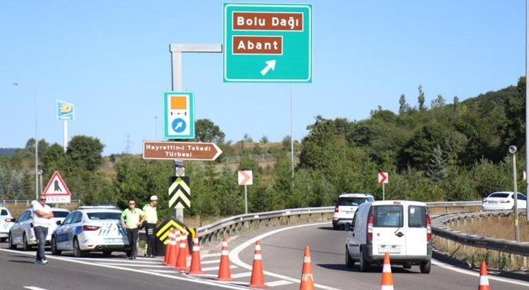 Sürücüler dikkat Bolu Dağı Tüneli İstanbul yönü 50 gün trafiğe kapalı