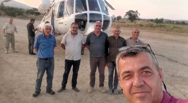 Çal’a zorunlu iniş yapmıştı Helikopter görev yerine döndü