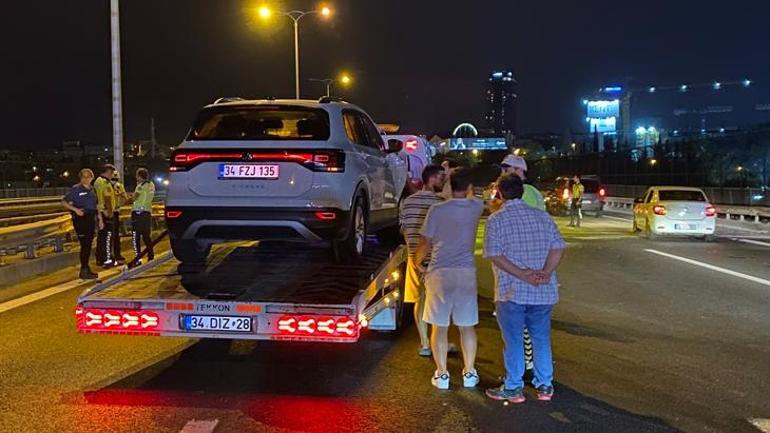 TEM Otoyolunda zincirleme trafik kazası: 1i ağır 3 yaralı