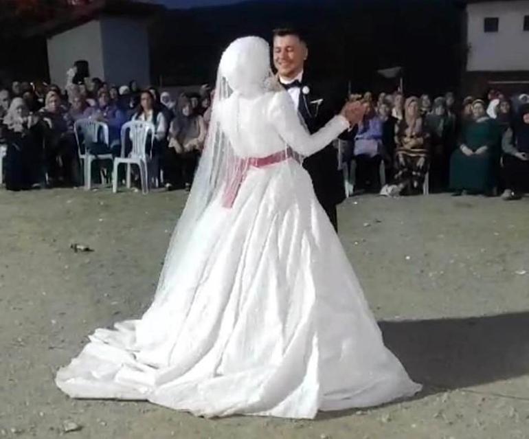 Düğün gecesi can veren gelin ve damat yan yana toprağa verildi