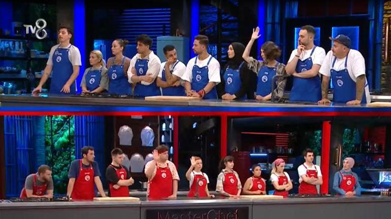 Masterchefte dokunulmazlık oyununu kazanan takım belli oldu Mehmet Şef Nevzata fena kızdı