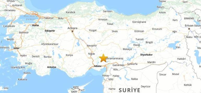 SON DAKİKA Adanada peş peşe korkutan depremler AFAD duyurdu