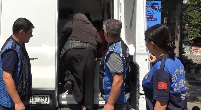 Turistlerden aldığı parayı döviz bürosunda bozdurmuştu Kadın dilenciye büyük şok