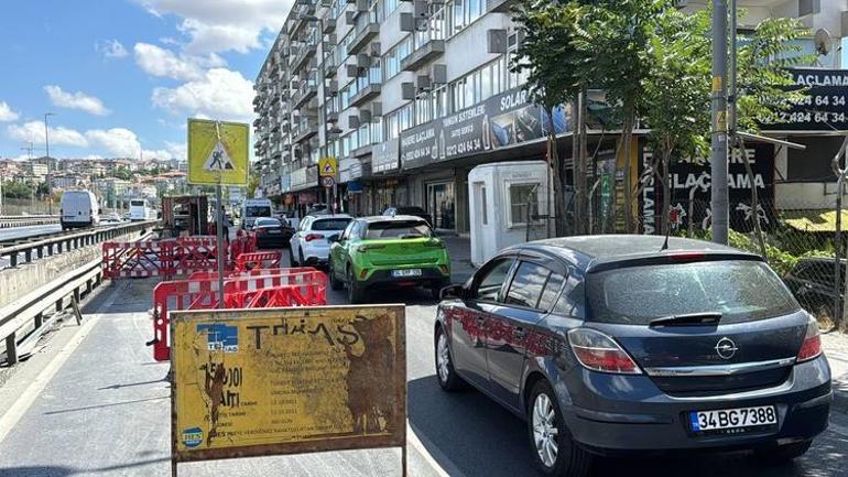 İstanbulda 45 günlük yol çalışması: D-100 iki şeride düşecek