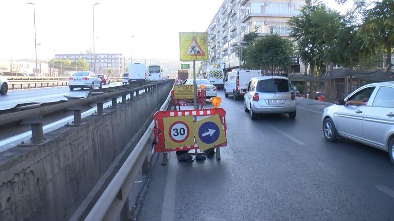 İstanbul’da 3 ayrı noktada yol çalışması Trafik kilit