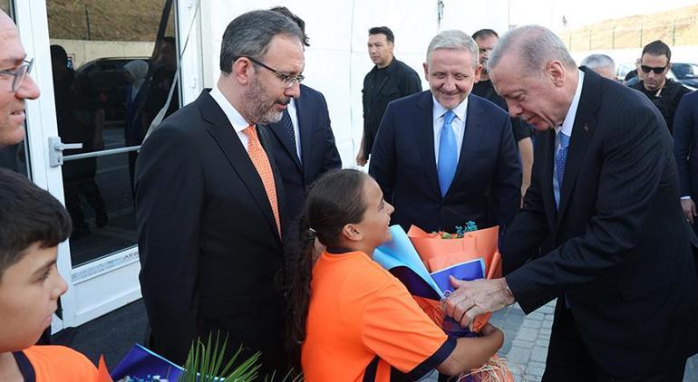 Başakşehir Futbol Akademisi açıldı Erdoğan: Futbola kavga ve ideoloji girmemeli