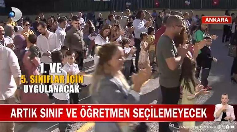 Yeni kayıt yaptıranlar dikkat Artık sınıf ve öğretmen seçilemeyecek