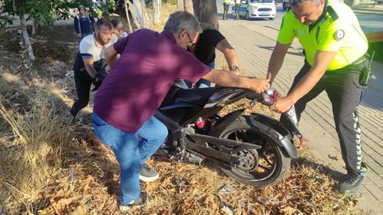 Motosiklet sürücüsü Oğuzhandan acı haber