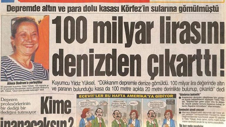 10 kilo altını depremde denize uçtu Tsunaminin yuttuklarını 25 yıldır arıyorlar