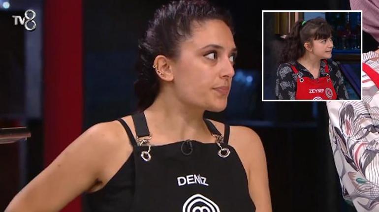 Kandydaci do piątej i szóstej eliminacji Masterchefte, Deniz i Zeynep, stają naprzeciw siebie w studiu