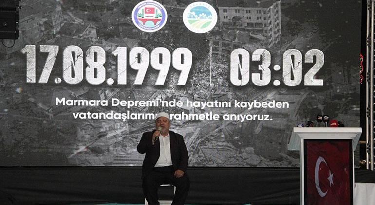 Marmara Depremi unutulmadı Hayatını kaybedenler anıldı