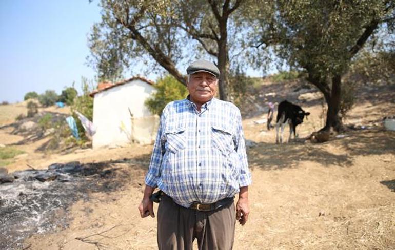 70 yaşında, evinin 4 tarafını saran alevleri bu yöntemle durdurdu: Yürümeye medetim yoktu